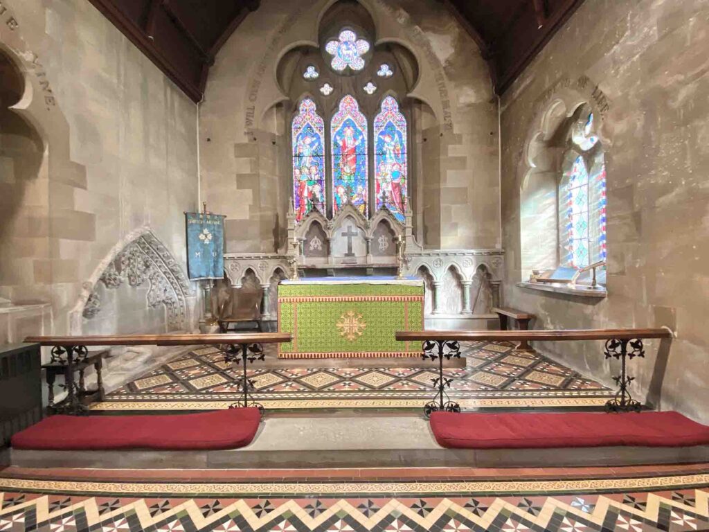 The Altar In Shipton Moyne Church