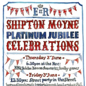 HM The Queen's Platinim Jubilee Celebrations In Shipton Moyne 2022