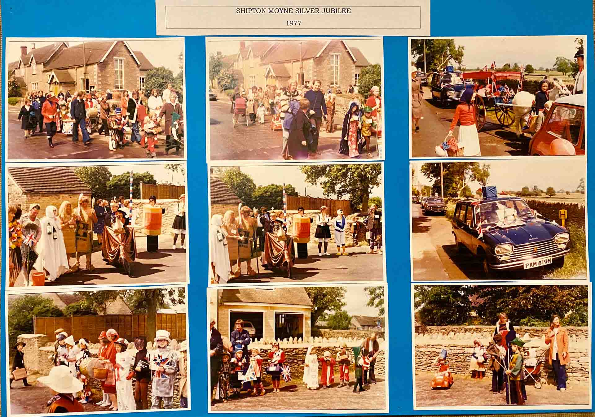 Shipton Moyne Silver Jubilee Celebrations In 1977