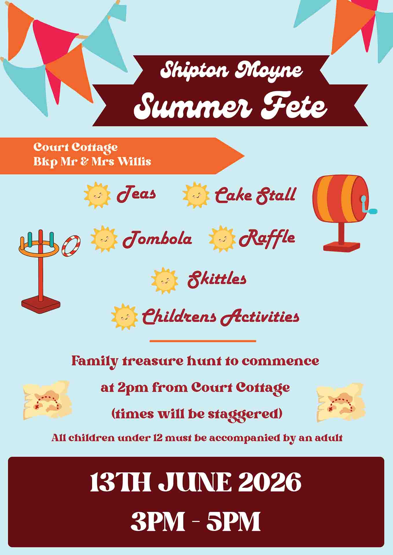Shipton Moyne Treasure Hunt 2026